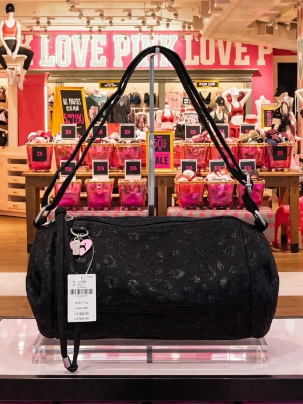 VS PINK Mini duffle shoulder bag